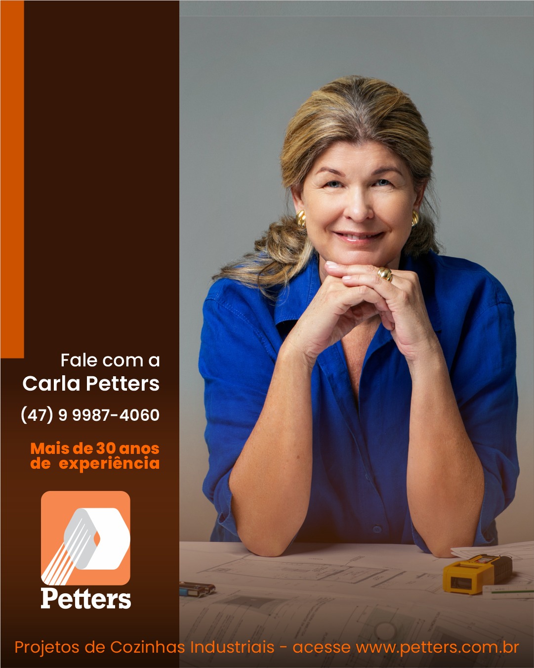 Uma cozinha profissional começa pelo projeto.